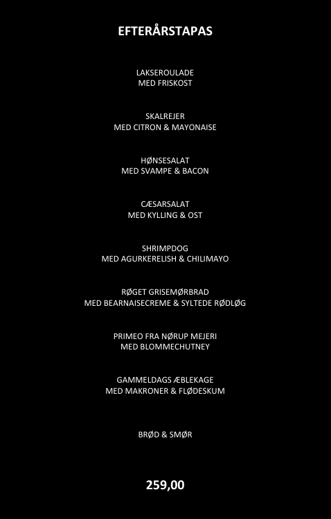 efterårstapas 25